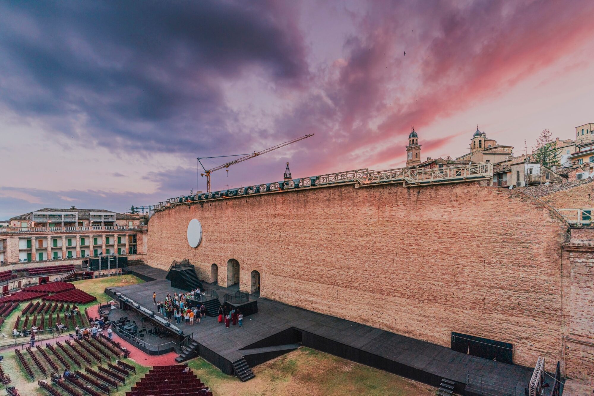 Escenografia a Macerata. Norma - Garcés - de Seta - Bonet